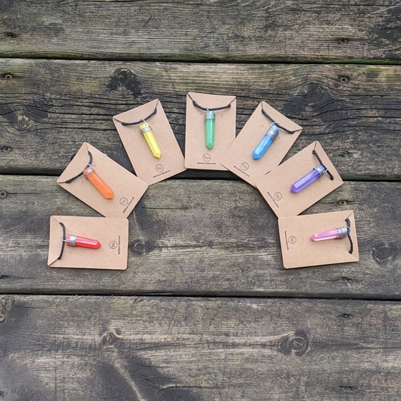 Jewelry - Chakra Rainbow of Crystal Necklaces make an offer